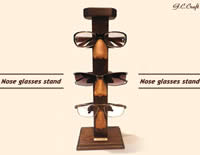 鼻メガネスタンド ダークウォルナットバージョン