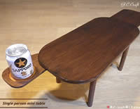 レトロなお一人様ミニテーブル