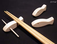 ありそうで無かった★お魚箸置き＆爪楊枝置き