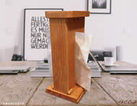 両方から取り出せる両面ティッシュBOX